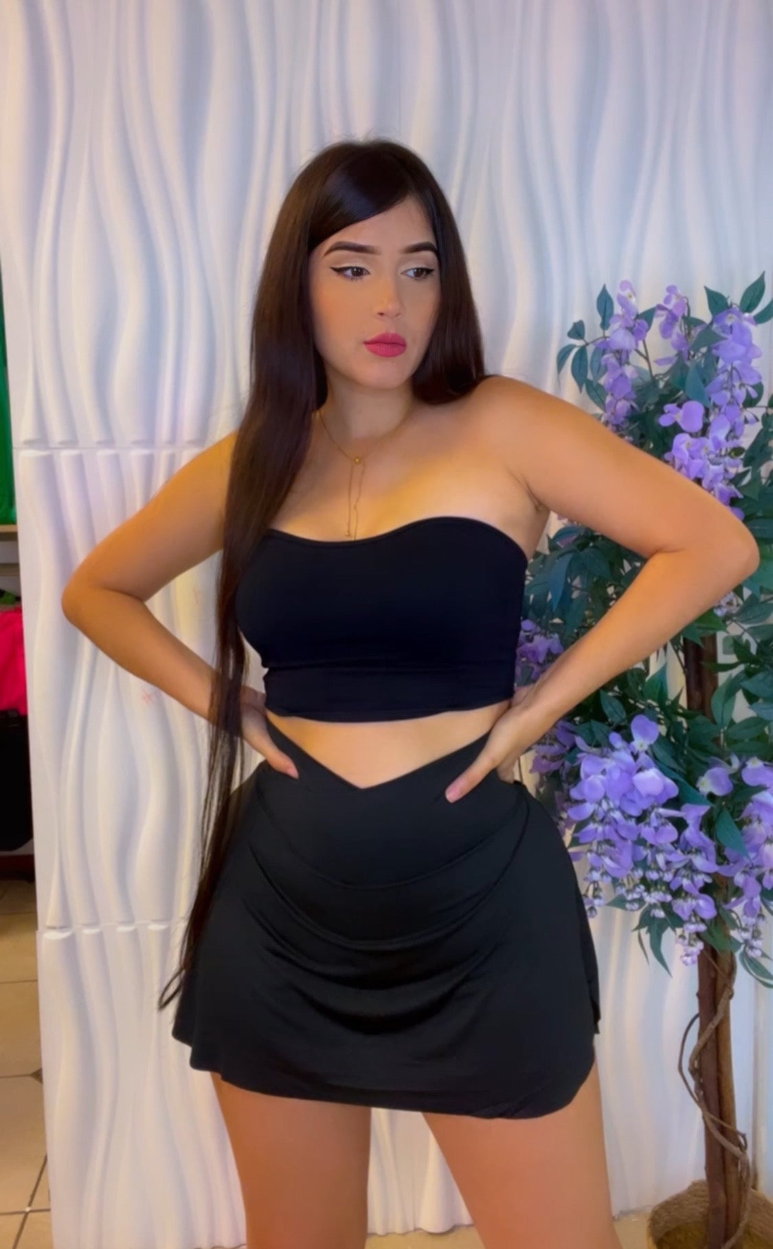 Black skirt